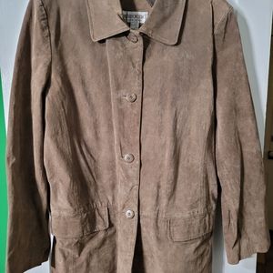 Suede Leather Jacket 🧥